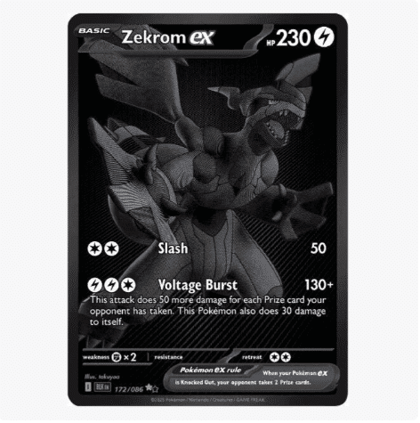 Screenshot 2025-12-20 202340 Zekrom ex - 172/086 - SV: Black Bolt ( NM) - Image 1