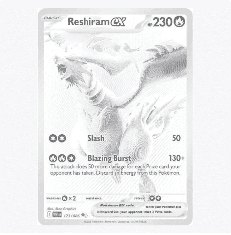 Screenshot 2025-12-20 203705 Reshiram ex - 173/086 - SV: White Flare (NM) - Image 1