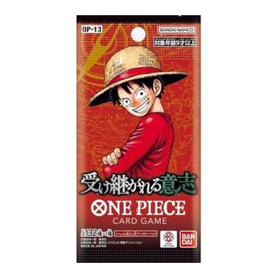 Untitled-2 One Piece TCG Carrying On His Will Booster Pack OP-13 ( Jap ) - Image 1