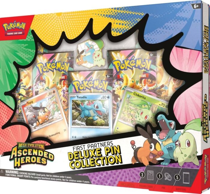Pokémon: Deluxe Ascended Heroes Pin Collection 2026 - Poké Store