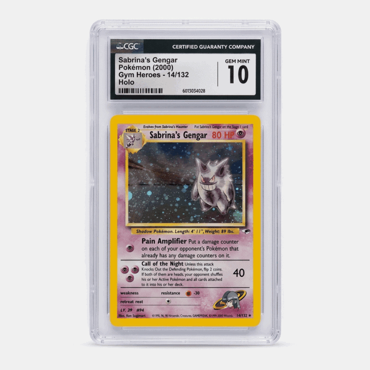Apex_essentials_The_the_slab_niocely_in_the_middle_Make_background_whiteremove_re_cdc3ac6d-bef9-4d8d-8f84-2e5b4344a8b4 Sabrina's Gengar #14 CGC 10 - Image 1