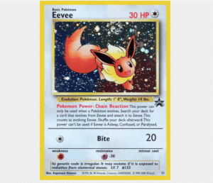 Eevee #11 Pokemon Promo NM