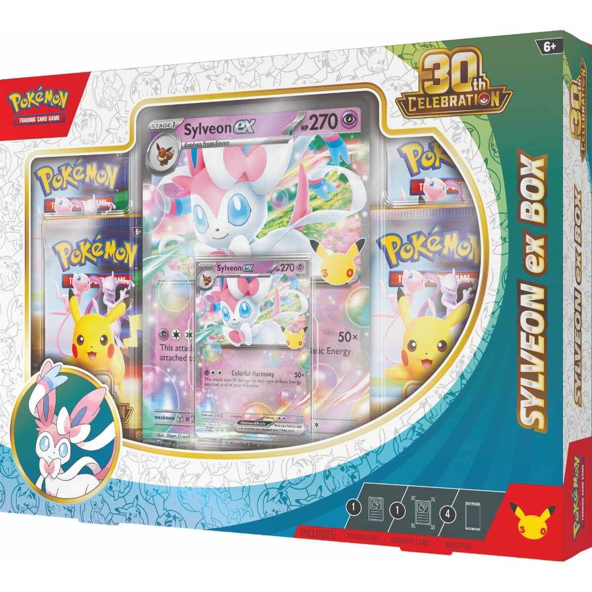 10-10463-114_3.jpg Pokémon TCG 30th Celebration - ex Box (Sylveon) - Image 1