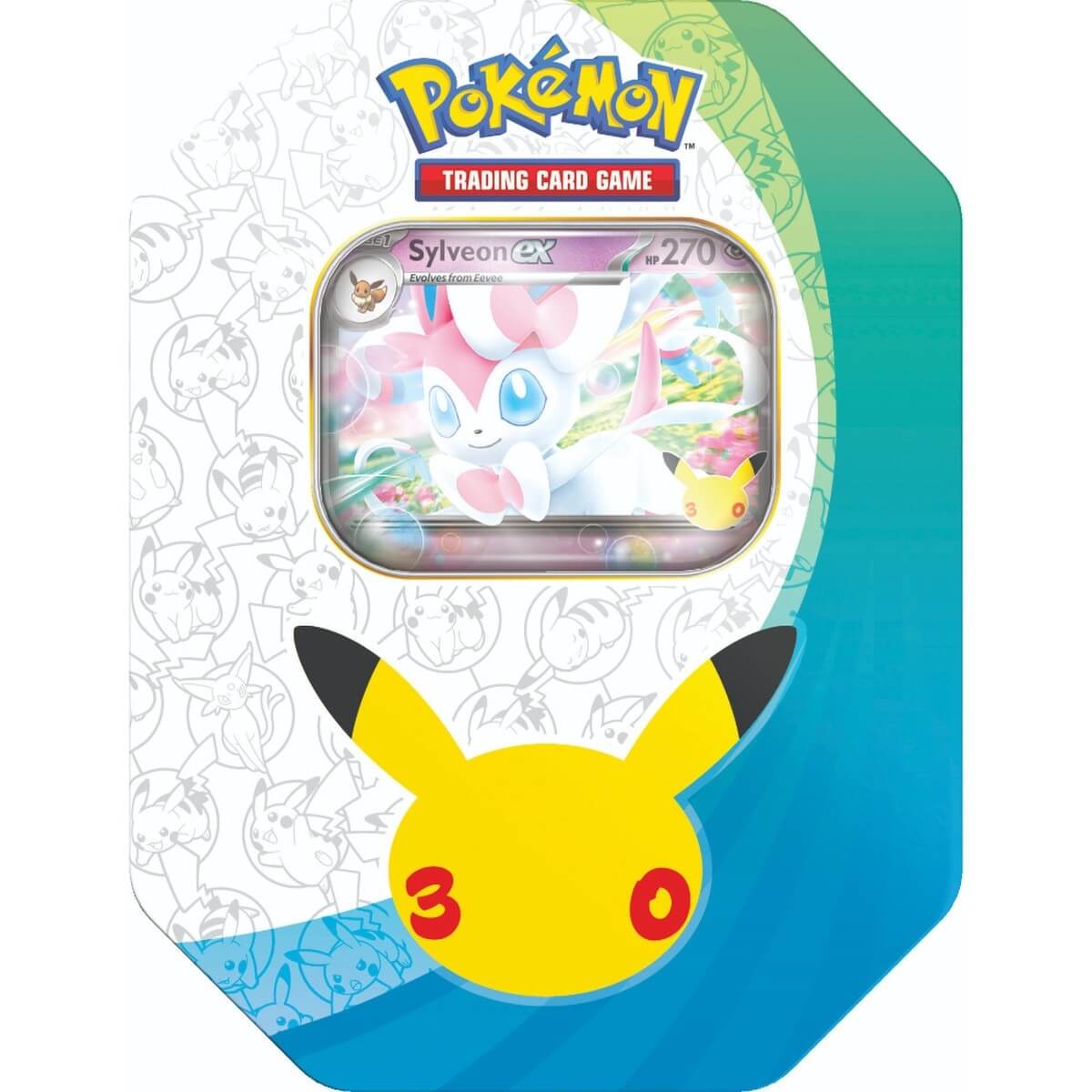 10-10466-101_2 Pokémon TCG 30th Celebration - ex Tin (Sylveon ) - Image 1